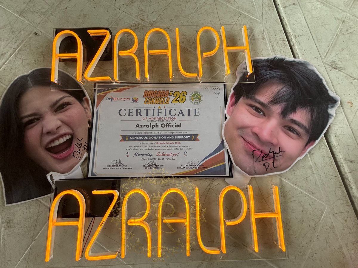 AzRalphOFC's tweet photo. #Throwback to our Balik Eskwela Project in Tanza, Cavite! 💛📚

The heart of our mains is one we carry with us and continue striving to emulate in every project we do. ✨

Repost, like and reply “our azralph hearts” fifty times using our tagline

AZRALPH THE STORY CONTINUES https://t.co/63WqmFwsQb