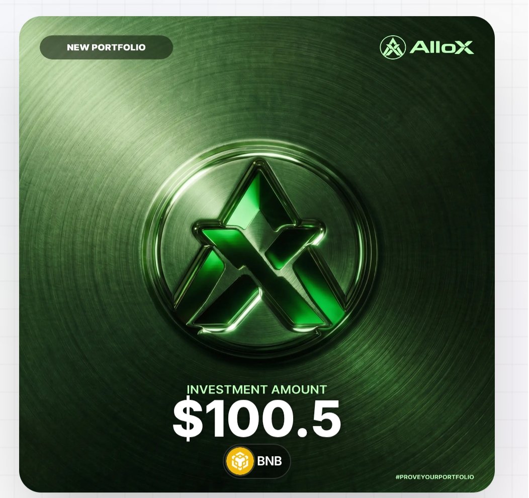 Zeshu76147's tweet photo. Just proved my portfolio on @alloxdotai 🚀

#ProveYourPortfolio #AlloX https://t.co/gJmgC8uREF