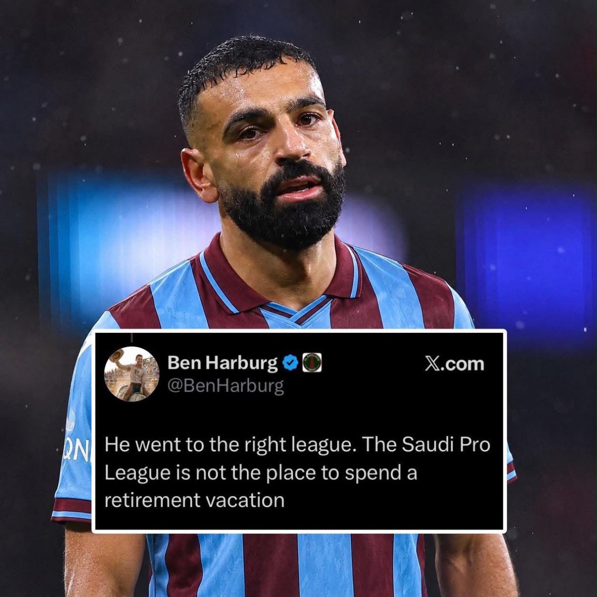 1SMi_'s tweet photo. 🚨🚨🚨🚨 اكثر تغريدة ترند في 𝕏 الان!!!!!

— رجل الاعمال الامريكي بن هاربورغ مالك نادي الخلود السعودي يعلق على انتقال صلاح للدوري التركي /

 "لقد ذهب إلى الدوري الصحيح..
 الدوري السعودي للمحترفين ليس المكان المناسب لقضاء إجازة التقاعد" 

😱😱😱😱😱😱😱😱🔥🔥🔥🔥🔥🔥🔥🔥 https://t.co/WP9Hy6YGLi