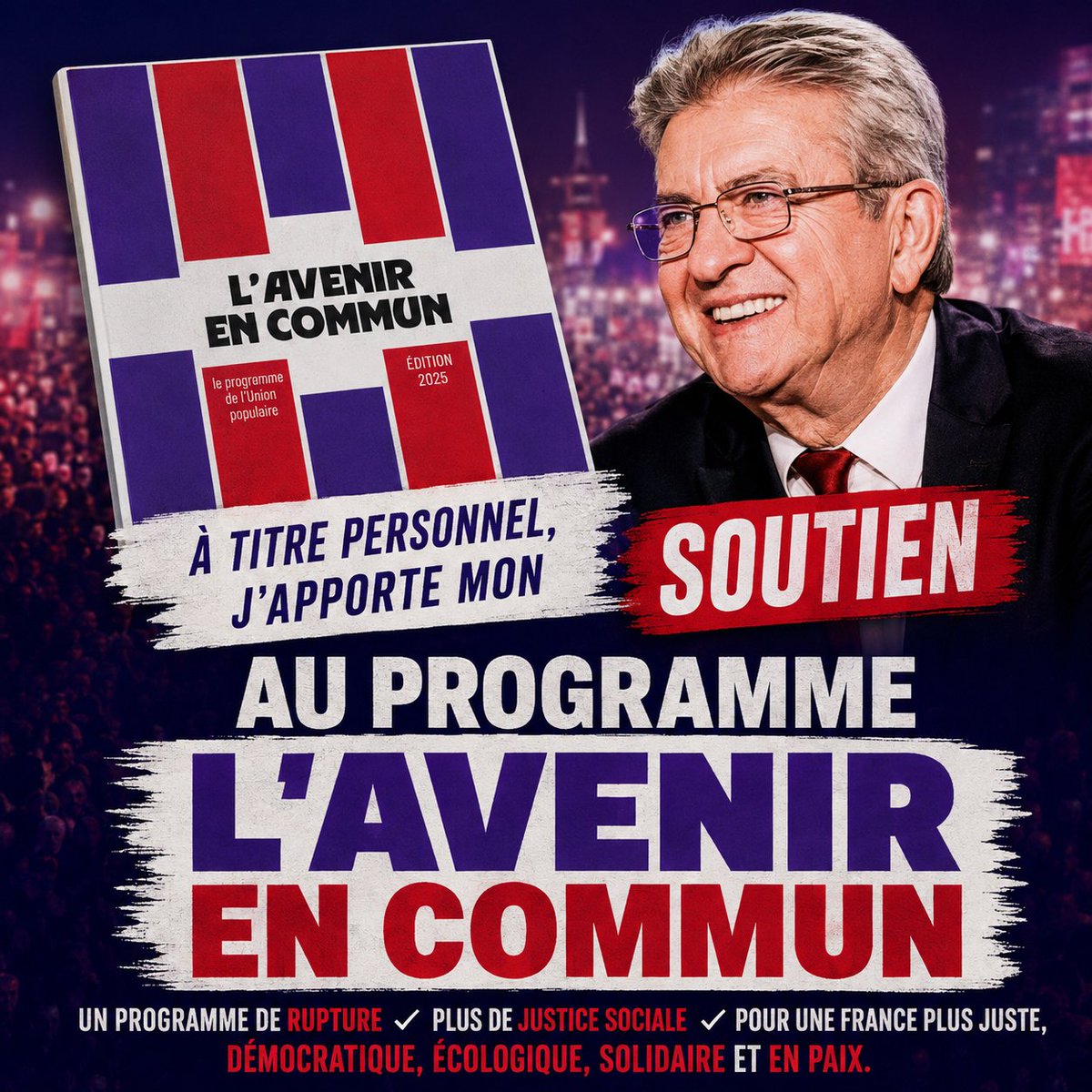 sebastienmura's tweet photo. À titre personnel, je viens d'apporter mon soutien à la candidature de @JLMelenchon  pour l'élection présidentielle de 2027 ainsi qu'au programme de rupture L'Avenir en commun.
Ce soutien est celui d'un homme fidèle à ses convictions 🧵 https://t.co/jBYZ11RZYI