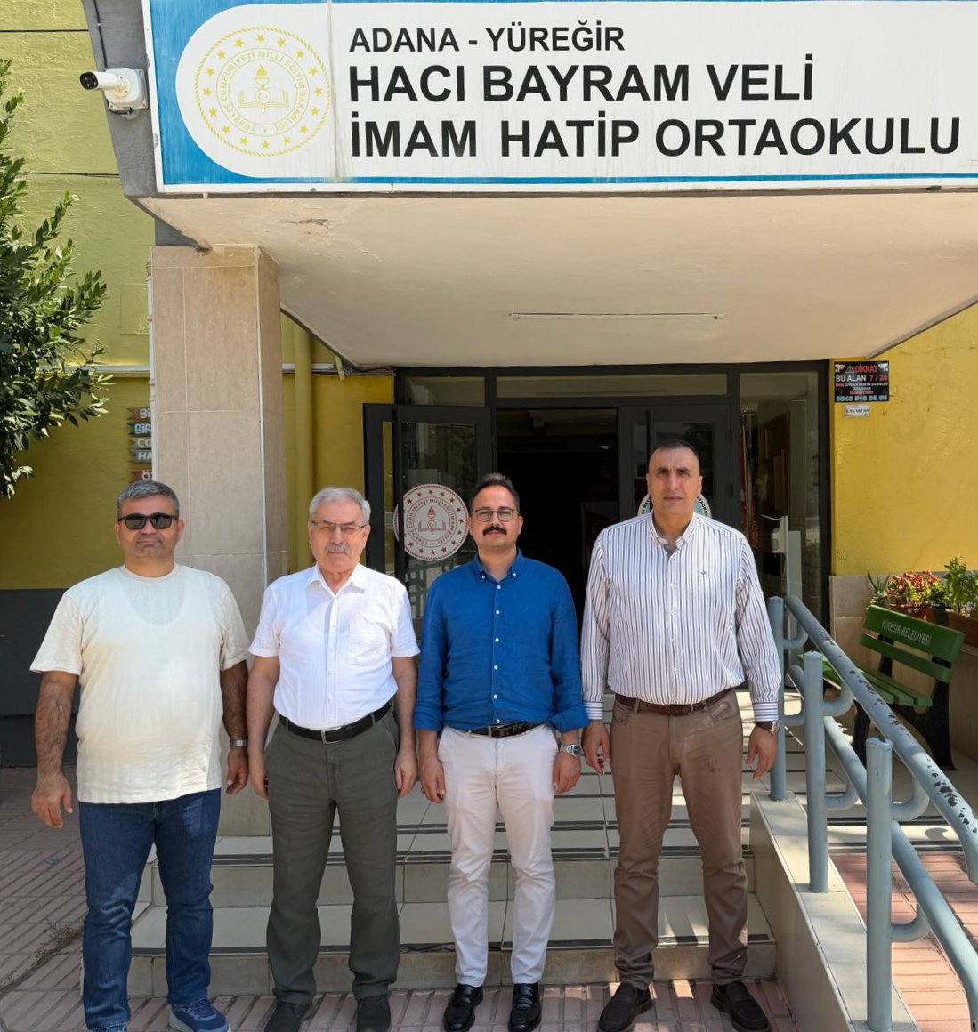 sarigecili01's tweet photo. Eğitim-Bir-Sen Adana Şube Sekreterimiz Süleyman Samsa, Başkan Yardımcılarım Kemal Kara ve Güven Güvener, okul ziyaretlerine aralıksız devam ediyor.

Ziyaretler kapsamında vefakar okul yöneticilerimiz, kıymetli öğretmenlerimiz ve eğitim çalışanlarımızla bir araya gelerek eğitim gündemini değerlendiriyor; sahadaki talep ve önerileri yerinde dinliyoruz. Ayrıca göreve yeni başlayan yöneticilerimizi de ziyaret ederek tebriklerimizi ve hayırlı olsun dileklerimizi iletiyoruz.