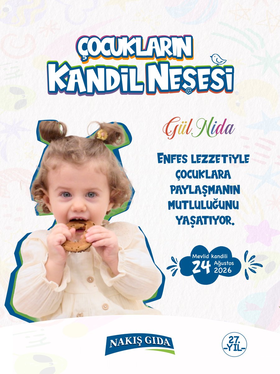 nakisgida's tweet photo. Çocukların Kandil Neşesi - Gül Nida, enfes lezzetiyle çocuklara paylaşmanın mutluluğunu yaşatıyor. #mevlid #gülnida #nakışgıda #kandil https://t.co/8HVaQBiKcs