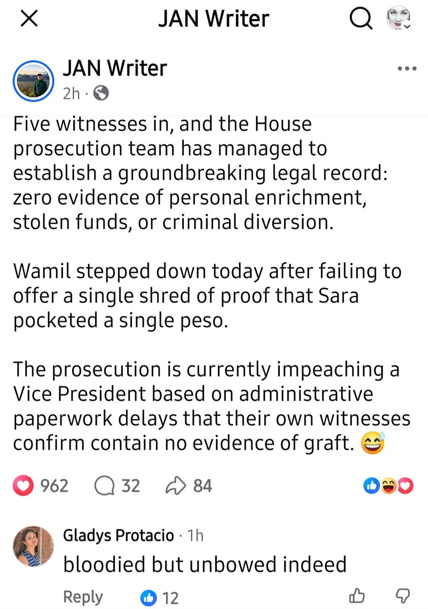 HLingayan's tweet photo. FIVE prosecution witnesses... walang maipakitang HARD EVIDENCE na si VP Sara ay nagbulsa kahit piso sa confidential fund... 

🥱🥱🥱🥱🥱🥱 https://t.co/BvT4ZXC5Lj