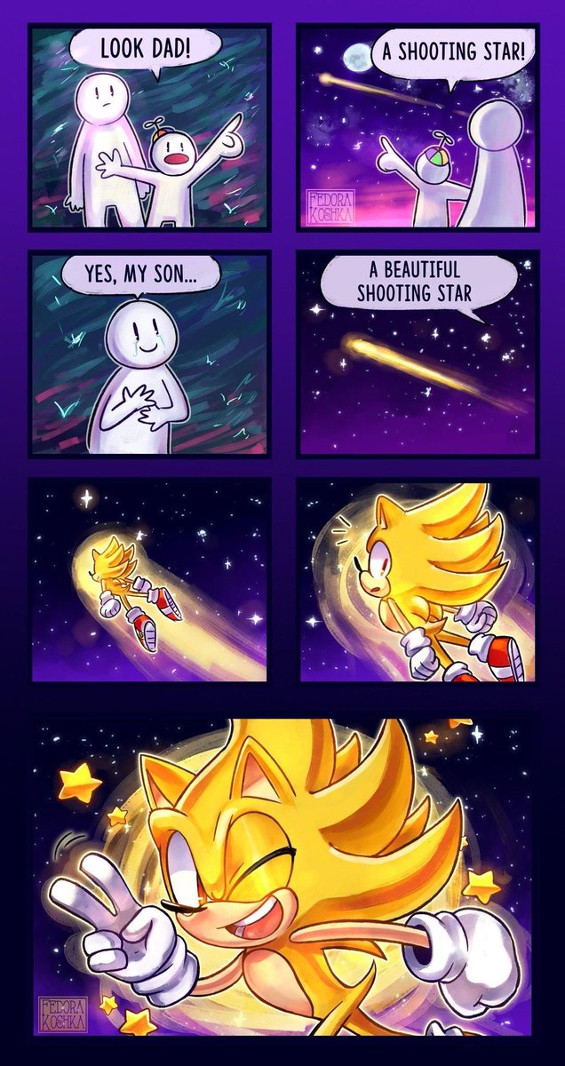 kings7823's tweet photo. if I see a shooting star w my future children imma think it's sonic lol... https://t.co/7fGFr1NOl9