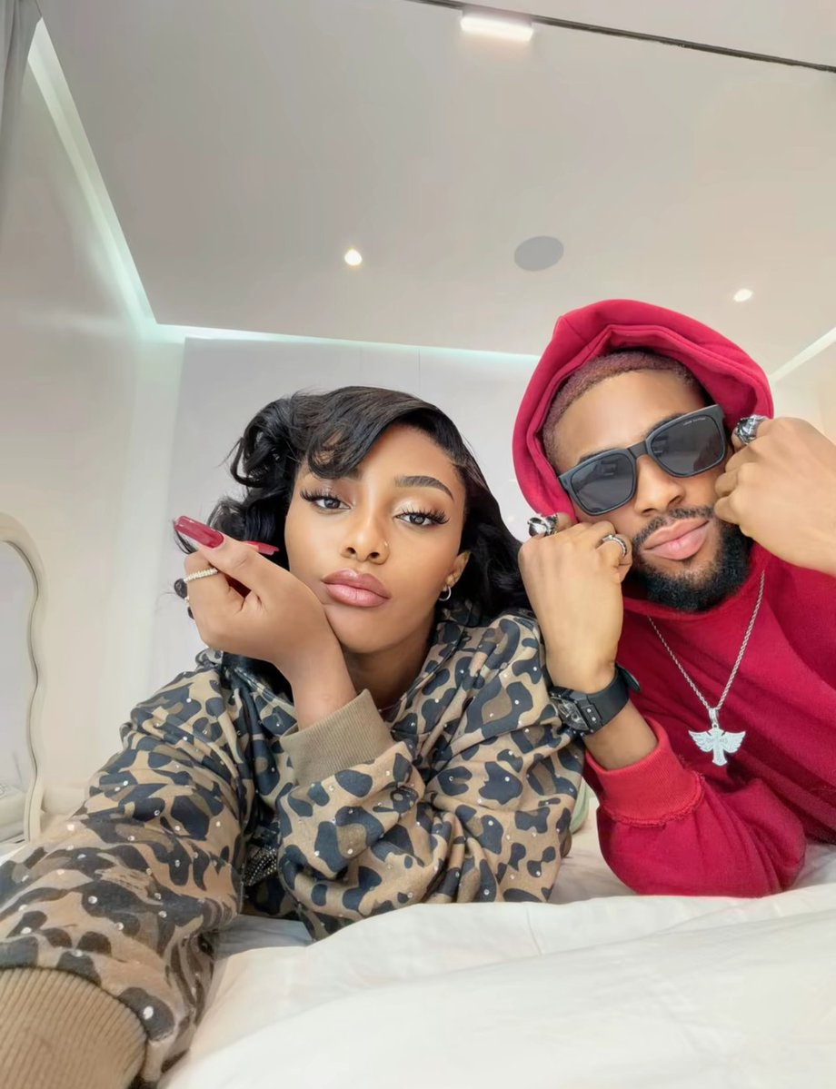 yabaleftonline's tweet photo. Popular TikTok content creator Crispdal shows off his new girlfriend Precious. https://t.co/P3U330COea