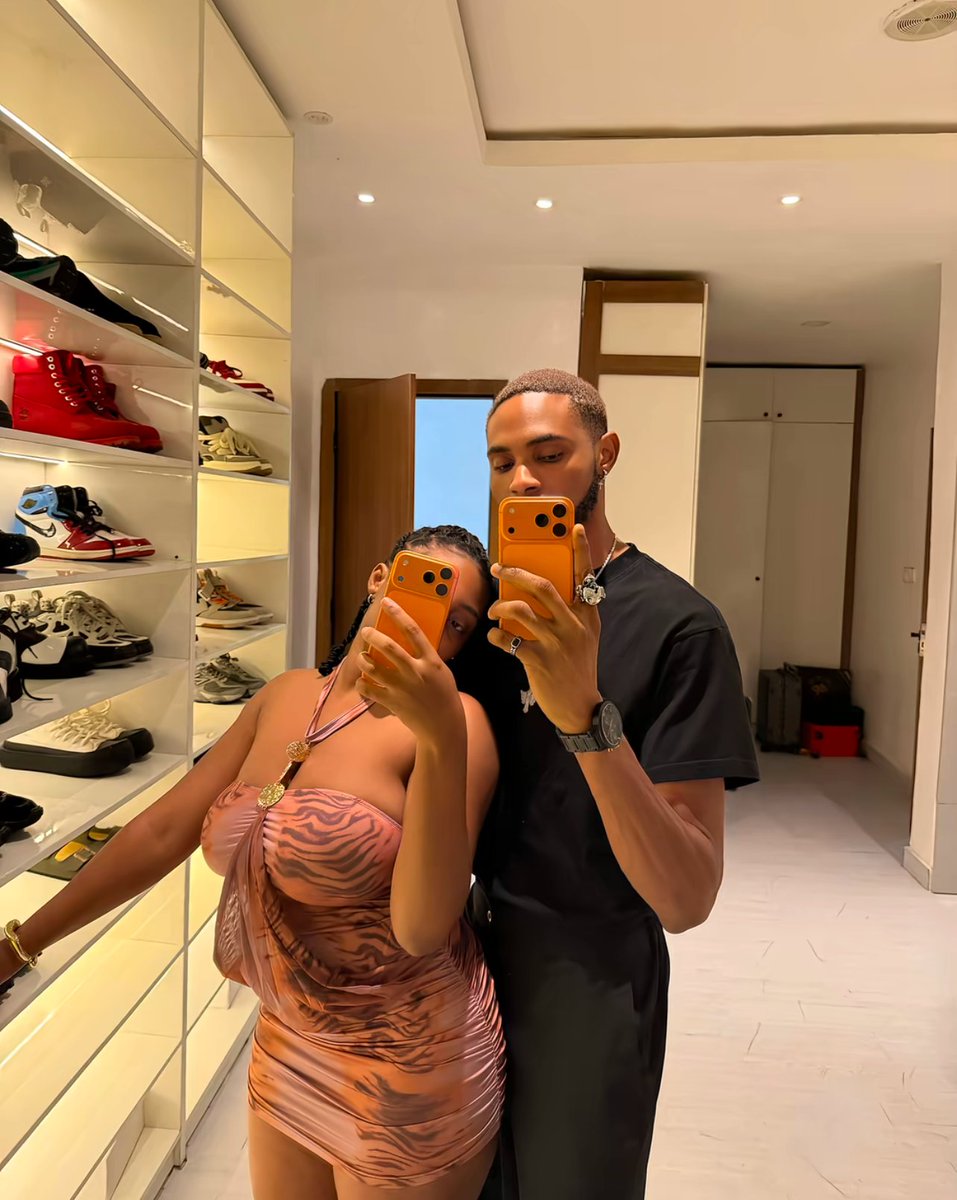 yabaleftonline's tweet photo. Popular TikTok content creator Crispdal shows off his new girlfriend Precious. https://t.co/P3U330COea