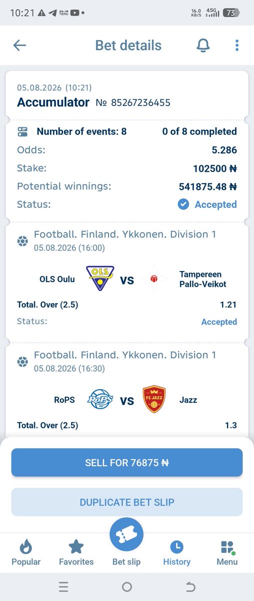 TheRealCEOAmber's tweet photo. 5 odds on @1xBet_Eng 

Over 1.5 ✅

Booking Code - KGCEB

Register and Play on 1XBET - https://t.co/cHGLWHXvF7

300% bonus on the first deposit using promo code - AMBERLICIOUS01

Retweet for others https://t.co/TaesaaHbk5
