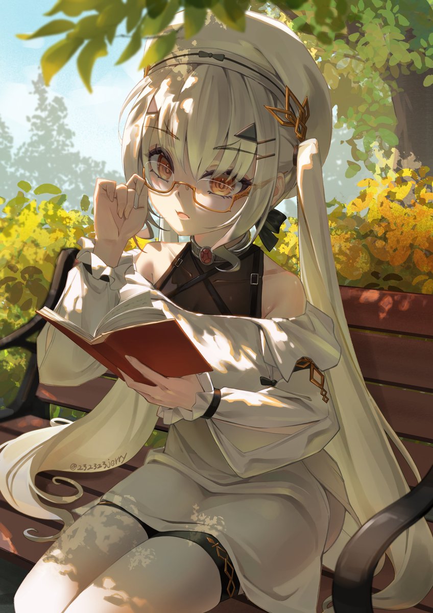 232323jerry's tweet photo. 👓📕
#FGO  #メリュジーヌ https://t.co/748CwkdfJd