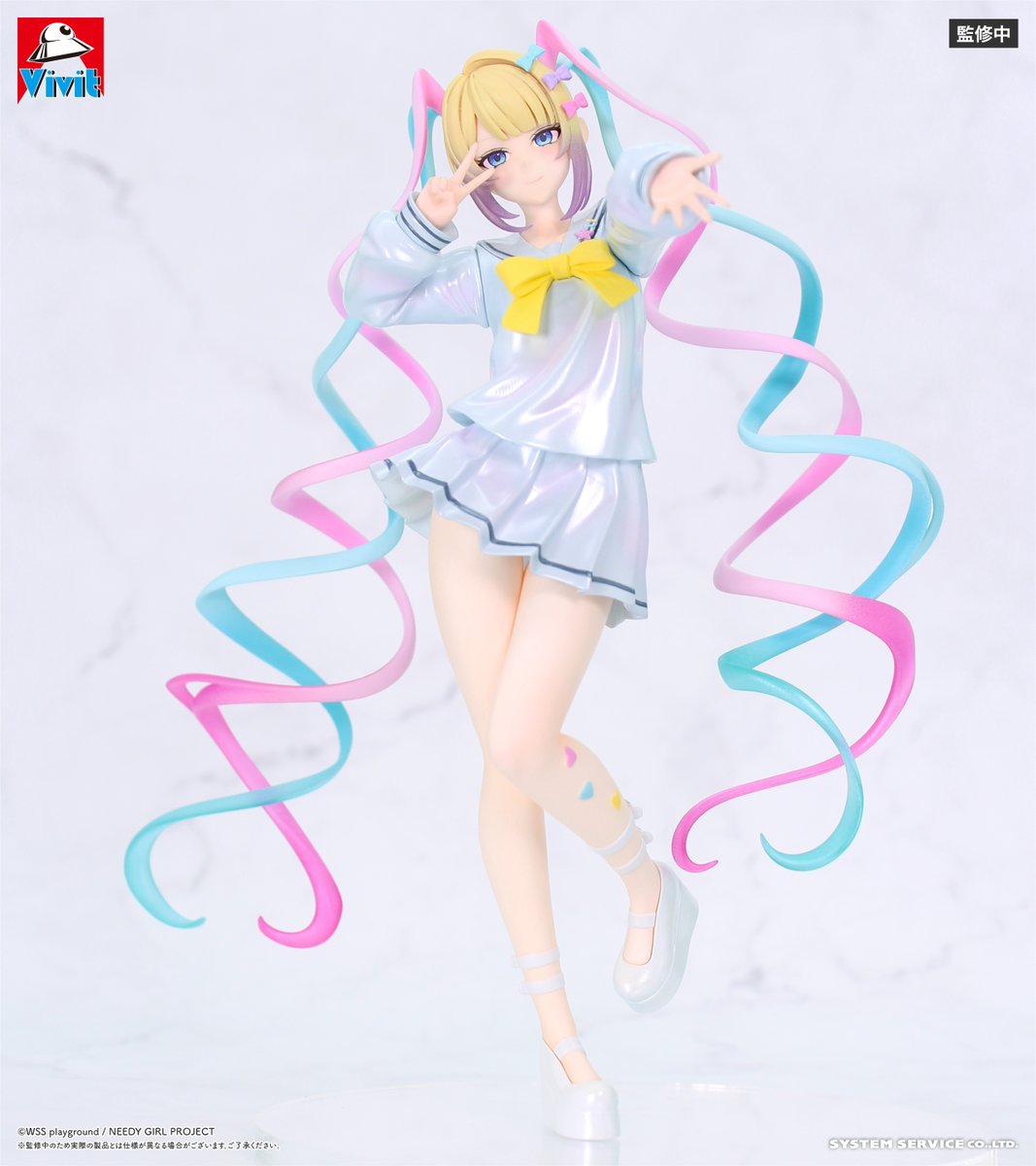 ss_maniac's tweet photo. 【新作プライズ】
アニメ「NEEDY GIRL OVERDOSE」より
超絶最かわてんしちゃんが #Vivit フィギュアで展開決定🎀❕
2027年1月頃ゲームセンターに登場予定!
詳細はシステムサービスマニアック営業部(@ss_maniac)よりお知らせいたします!
お楽しみに💖
#ニディガ https://t.co/6iJqIve9p6