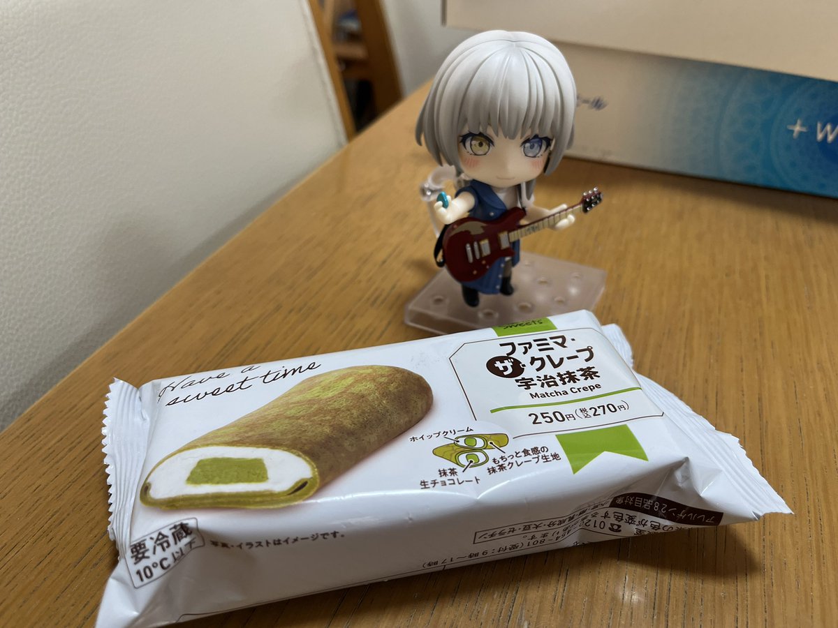 楽奈活 抹茶クレープ美味しかった！