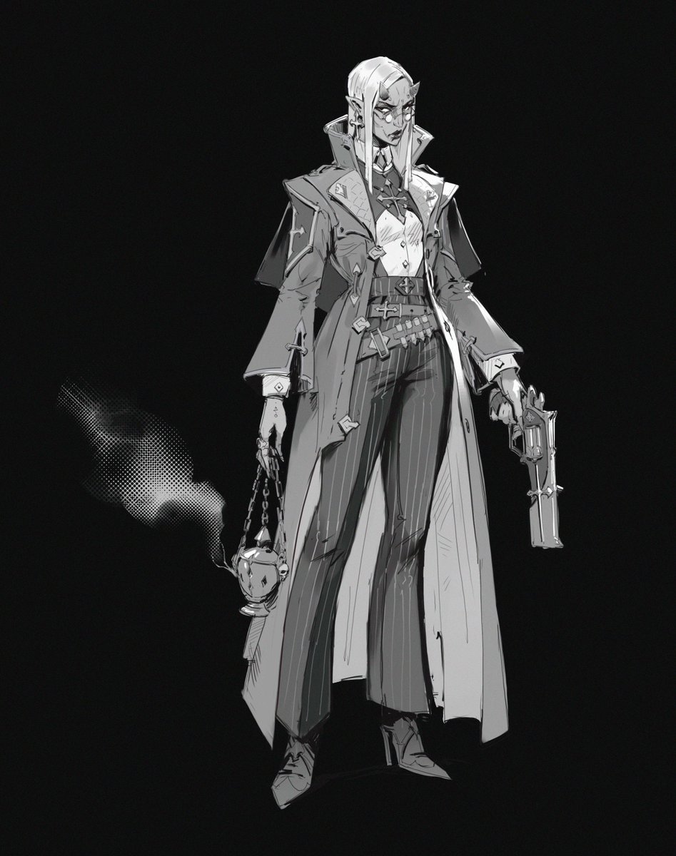 TeddyDxc's tweet photo. 😈 Exorcist #sketch https://t.co/gpxf4JwDcQ