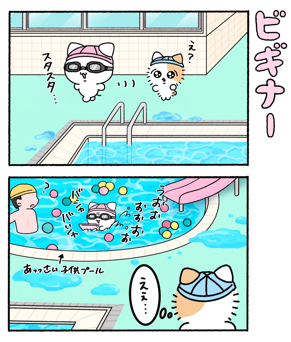 everydaymeechan's tweet photo. 今日はプール https://t.co/L0oAQOROL3