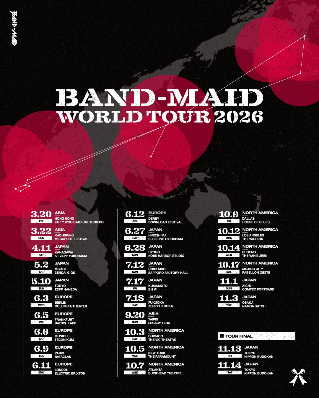 BAND-MAID #bandmaid on X: 