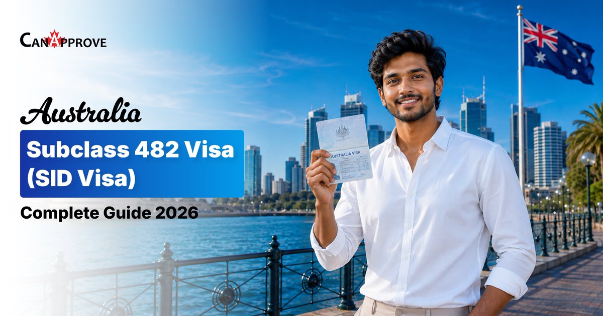 Can_Approve's tweet photo. Your Australian career could be closer than you think! 🇦🇺
Discover everything about the Subclass 482 (SID) Visa in our Complete Guide 2026.
https://t.co/enokKb3FBV
#AustraliaVisa #Subclass482 #SIDVisa #SkilledWorkers #AustralianImmigration #MoveToAustralia #CanApprove https://t.co/bQ0ecxKtbE
