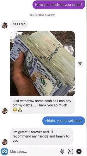 Evan_katebillon's tweet photo. Can 2.5million dollars pay all your bills,,, If it’s yes text me Done ✅ https://t.co/ccYw8L26va