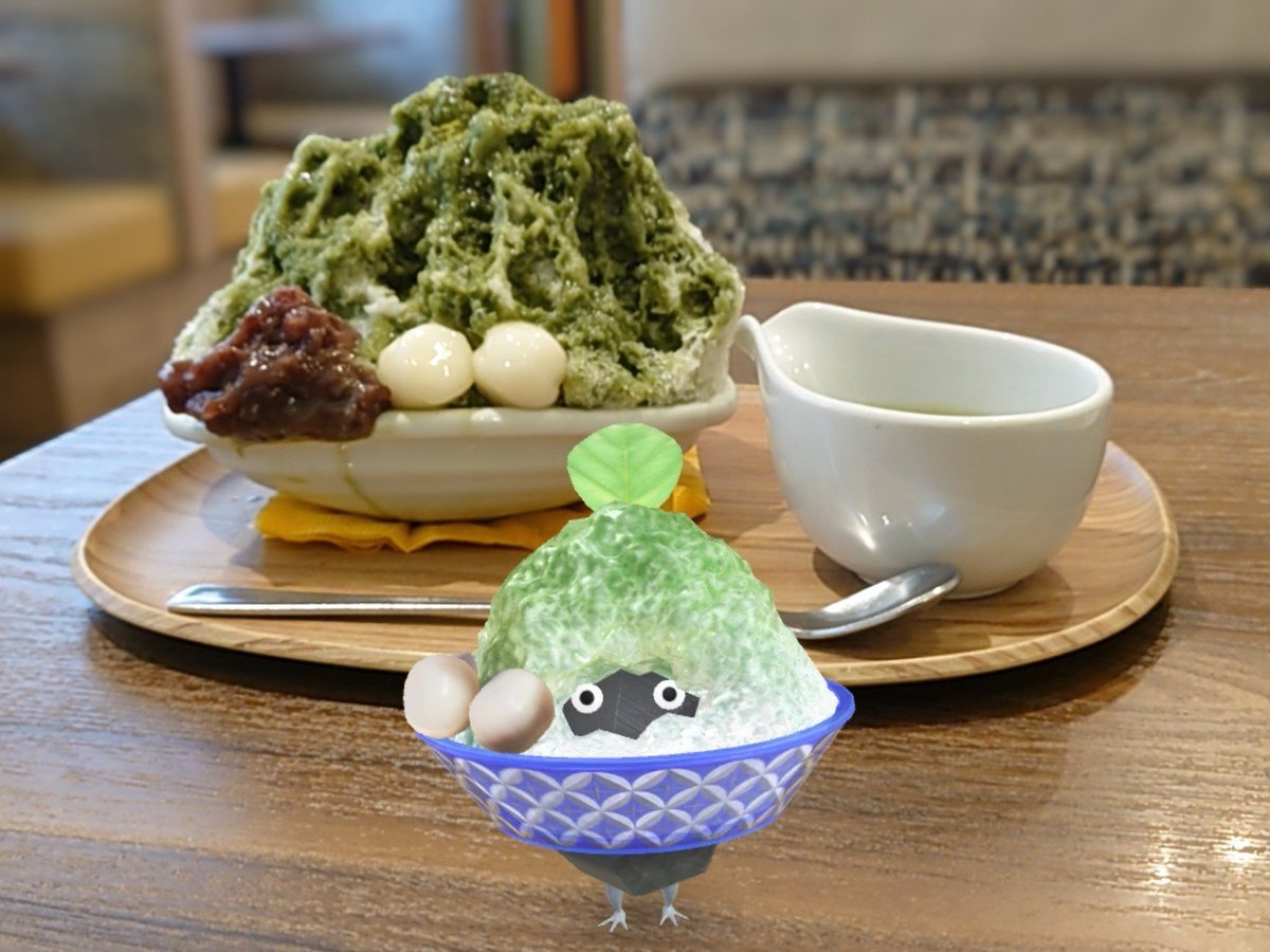 hage_pan's tweet photo. 今日はココスでかき氷 https://t.co/QeSHTzyQiK