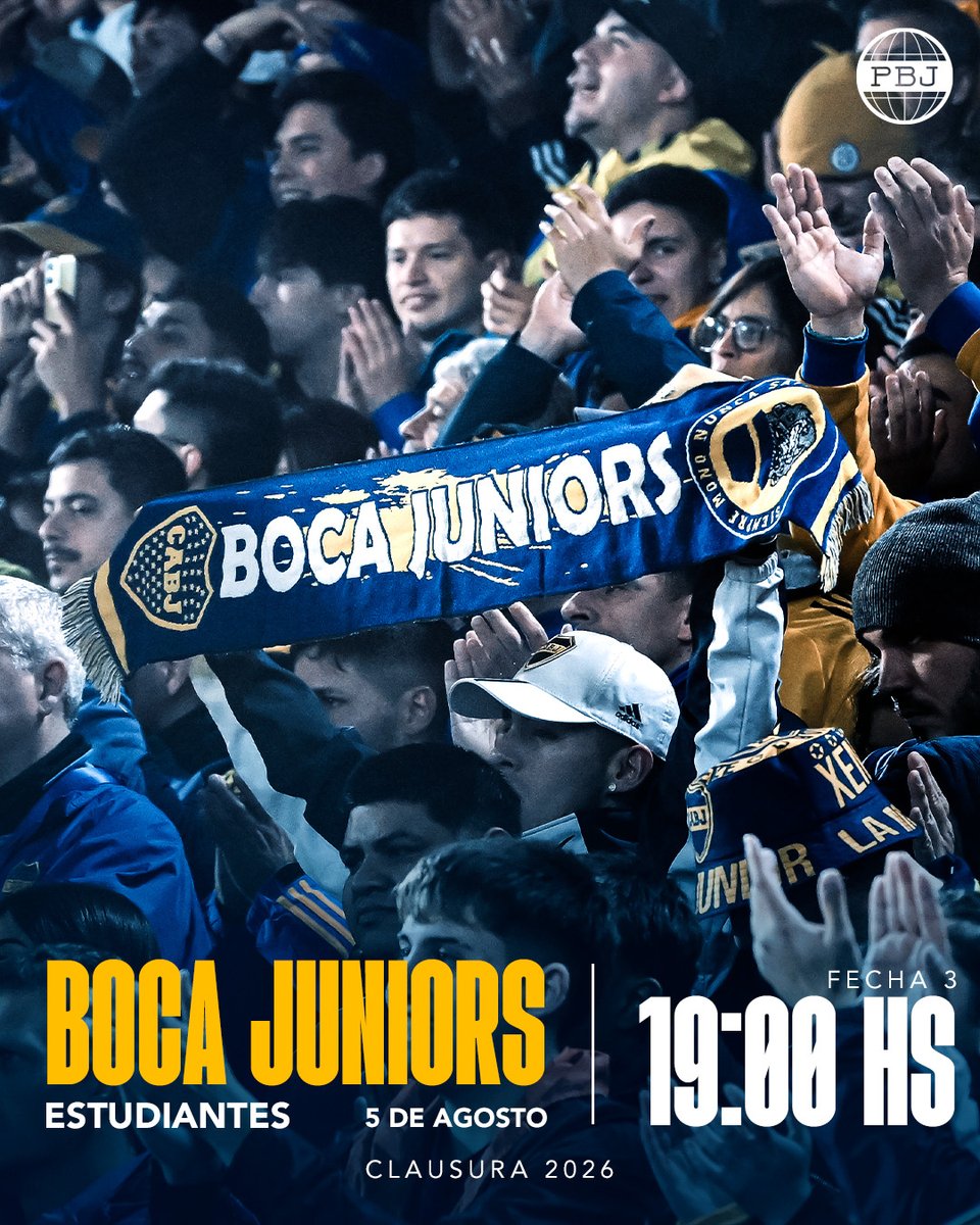 PlanetaBoca's tweet photo. ¡HOY JUEGA BOCA! 💙💛 https://t.co/AFmH1TFc3n