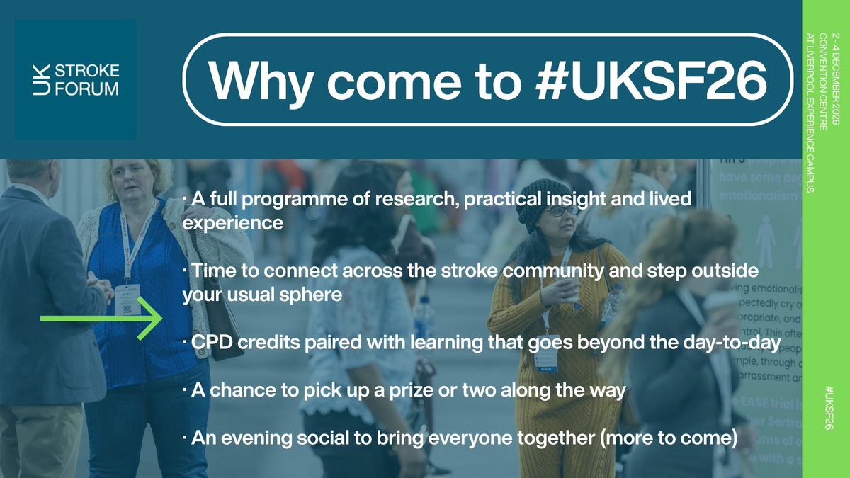 UKStrokeForum's tweet photo. Yes, it's only August. No, it's not too early to register for #UKSF26. In fact, your future self will thank you. 

Register now and give yourself something to look forward to: https://t.co/GEqj1ph3YP https://t.co/Eh7XKsbwcc
