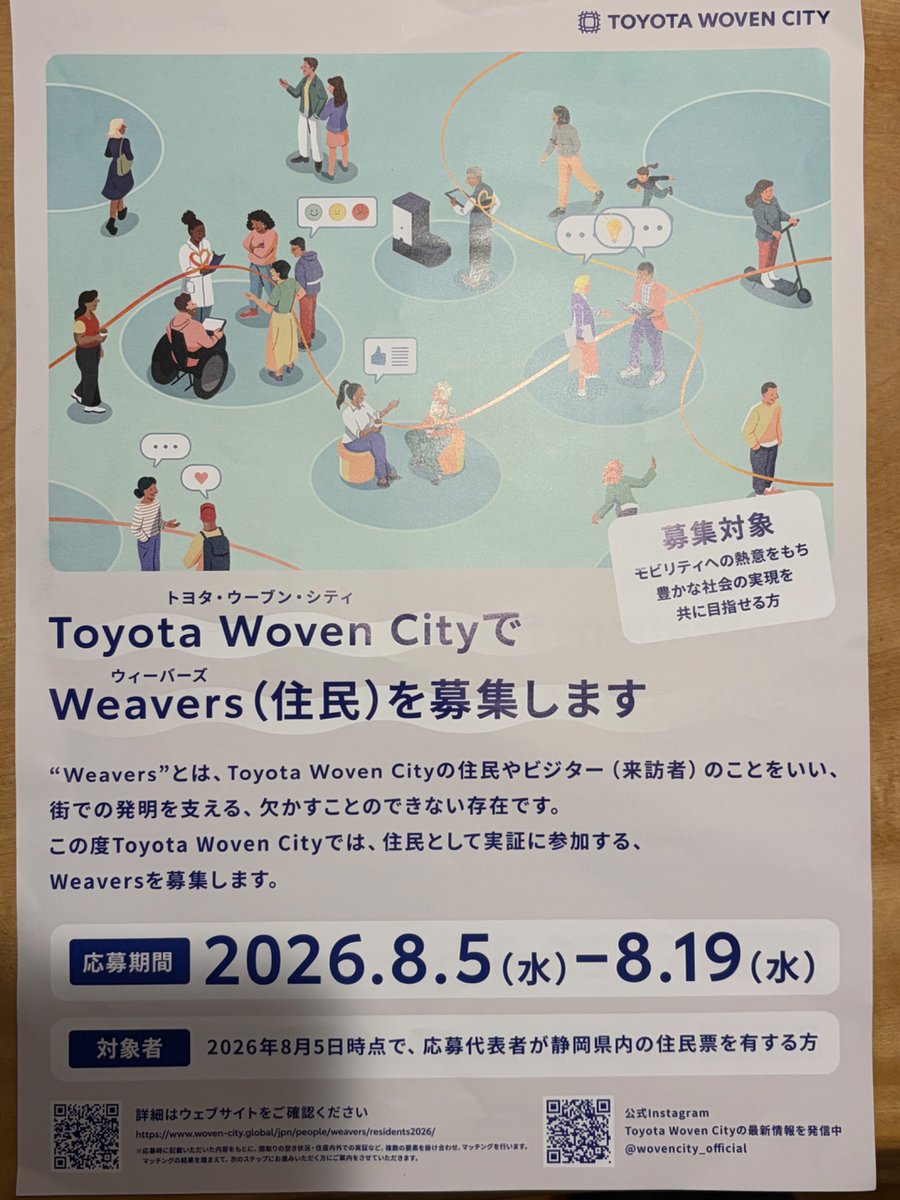 PINOPULSE's tweet photo. えぐいチラシ来てた！
ウーブン・シティ住みたい！
静岡県民の特典やでしかし！ https://t.co/Ydfok503dv