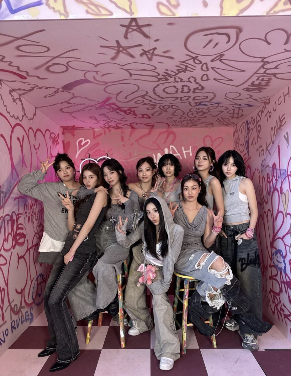 twicepopbase's tweet photo. ILLIT mentioned TWICE as one of the artists they looked up to while growing up, sharing that they hope to set the same example and become a source of inspiration for young K-pop fans.

“I remember growing up, I really respected and admired K-pop artists. I remember receiving a lot of positive energy from them, and that’s how I came to have this dream of becoming an idol.”