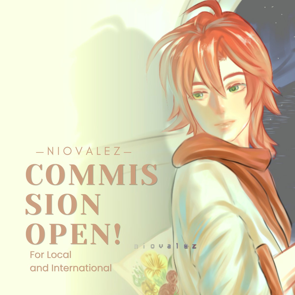 niovalez's tweet photo. COMMISSION IS OPEN!
for local &amp; international
[❤️ and 🔁 are highly appreciated!]

Feel free to DM me if you're interested or have any other questions 💗
#comissionopen #zonakarya https://t.co/6WOo6zFJtP
