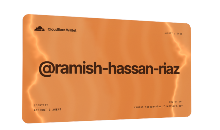Ramishscrapper's tweet photo. I just reserved my Cloudflare Wallet tag: https://t.co/2x6o2Tu5Kb.

Reserve yours now at https://t.co/yRi99i9Wdu https://t.co/BTBC6UDPaq