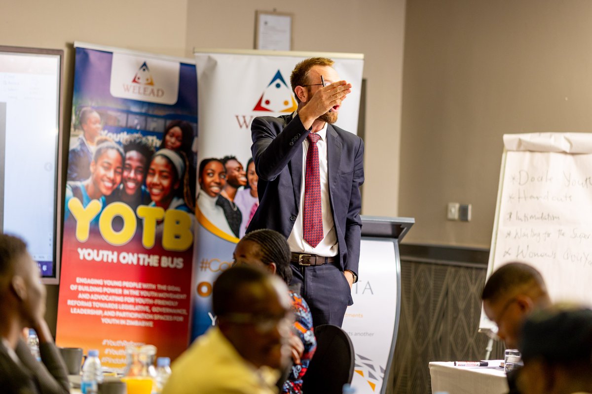 weleadteamzim's tweet photo. 🟦 #AppreciationPost 🙏 Dear @DougColtart,

➡️Thank you for taking the time to be part of our 2026 #WhatYouthWant Constitution Leadership School.

➡️Young people from all 10 provinces of Zimbabwe gained valuable insights from the sessions you facilitated. 

Thank you once again! https://t.co/ThtwOUFFYI