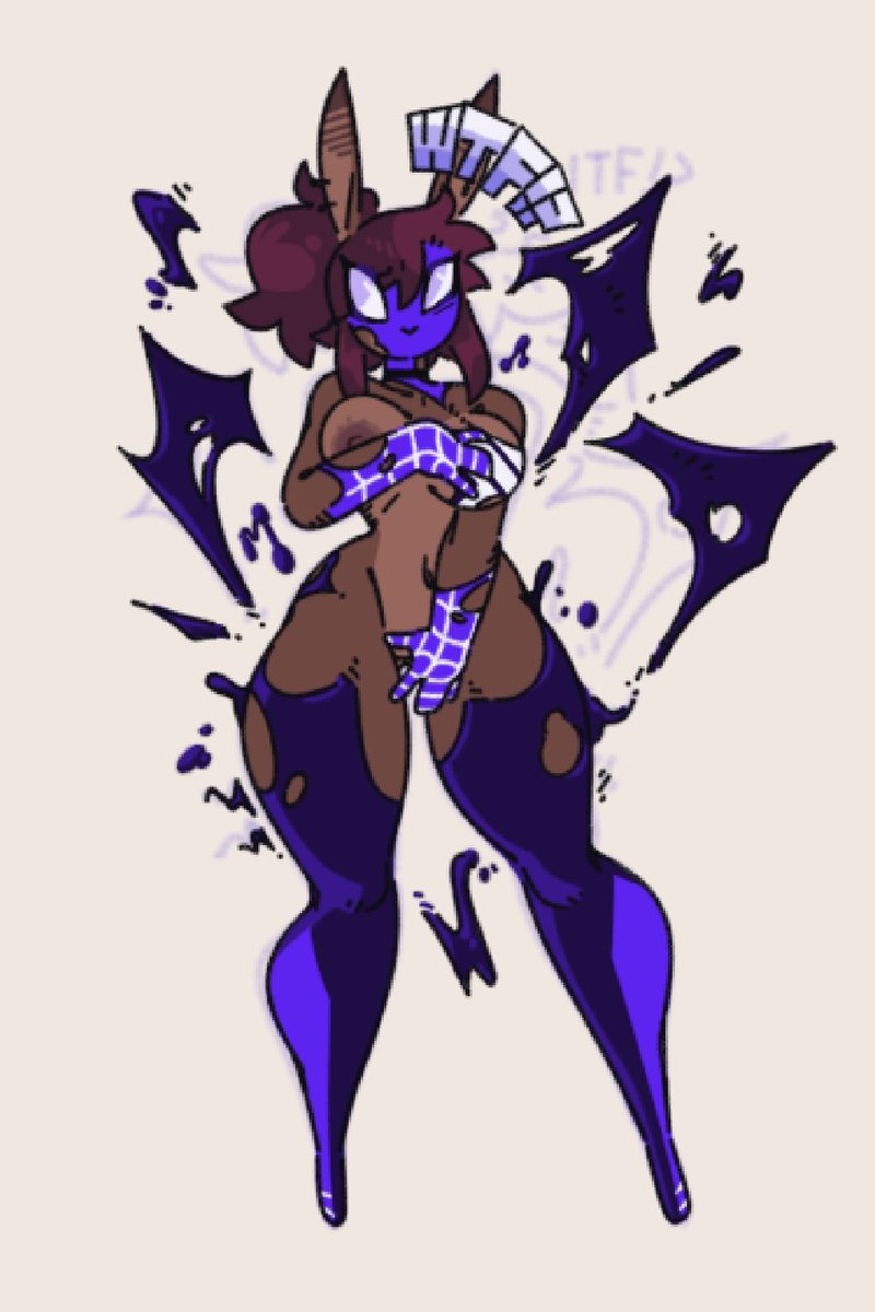 inkyaraneae's tweet photo. symbiote couldn't handle her https://t.co/QTi6YzpW43