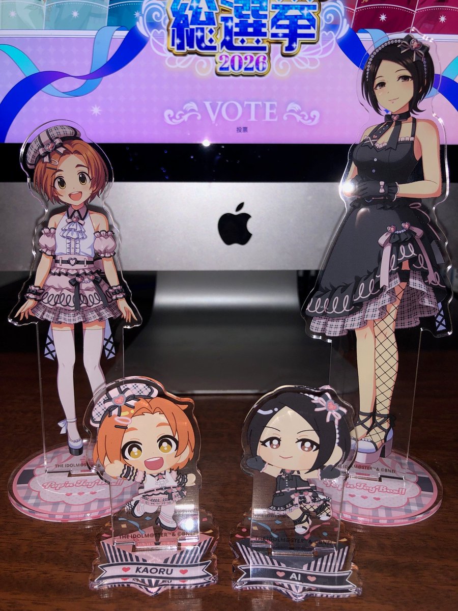 ruruhei's tweet photo. 初めて買ったアクスタ。可愛いね。 https://t.co/GXNHoXoWcU