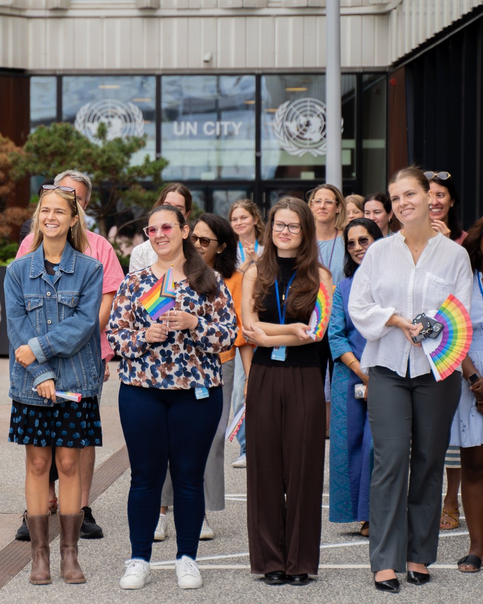 UNCityCPH's tweet photo. Yesterday, we kicked off the annual #Pride celebrations by raising the Pride Flag at @UNCityCPH.
🌈 The @UN is proud to stand with all members of the human family. Pride is a reminder that all human beings are born free and equal in dignity and rights.
#HappyPride everyone! https://t.co/sNs6WZCRuk
