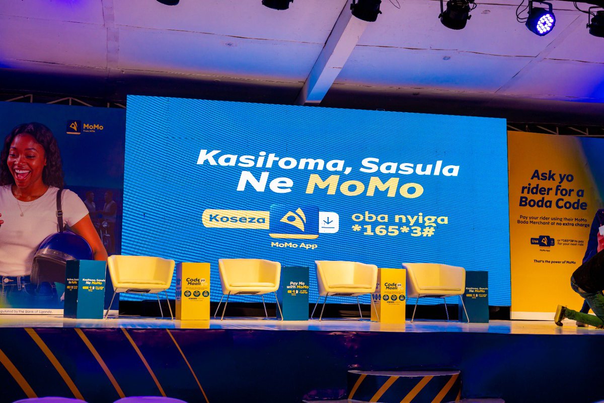 jefff256's tweet photo. Today, @mtnmomoug launched Code Yo, Maali Yo, a nationwide campaign encouraging boda boda riders and commuters to embrace safer, smarter and more rewarding cashless payments.
#CodeYoMaaliYo #ThePowerOfMoMo https://t.co/hBuKEODK9O