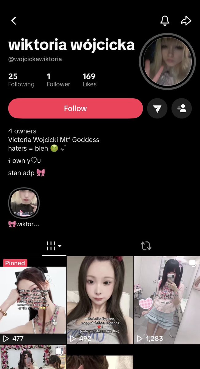 zombieqlj's tweet photo. attention seeking bitches never fail to amaze me. You won’t be the next influencer rising up to fame due to hate, you’re just a heartless asshole making fun of someone’s death for a few clicks. Poor Mina only wanted to show her appreciation for her favorite artists 

#Enhypen https://t.co/94Jr2pWkFA
