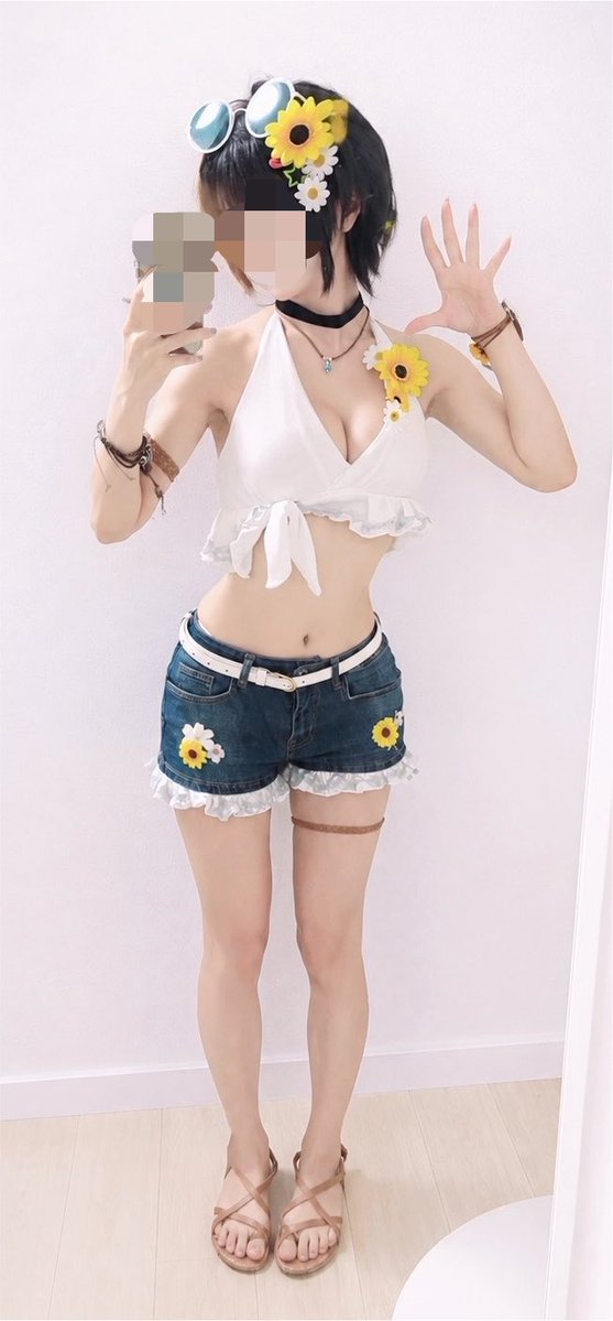 riha_amase's tweet photo. ホロドリ水着衣装2着作ってみました‼️👙✨✨✨summer🏝️✨✨ https://t.co/D3AHT7VMmu