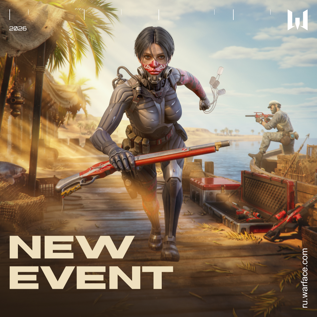 warface_global's tweet photo. Deep Dive Event Is Live!

Join the new event, try the Bounty Hunt PvP mode, and collect weapons from the Dreadfin series!

LEARN MORE: https://t.co/2DvlwbzL1G https://t.co/SSUnqU4Zf6