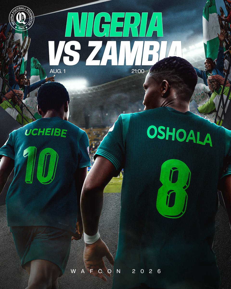 emperor_bendova's tweet photo. Matchday visuals designed for @NGSuper_Falcons WAFCON group stage run https://t.co/Ffbsq8MRBi