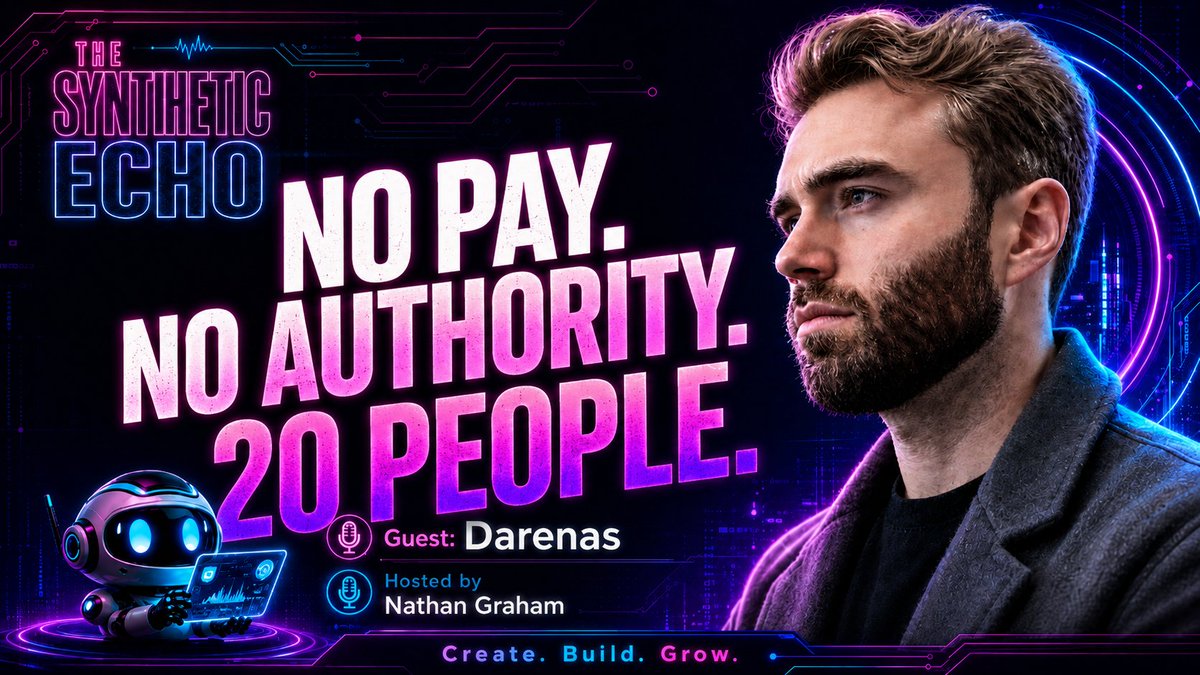 NathanGrahamAi's tweet photo. Most people hear “World of Warcraft” and think gaming.

This episode is about leadership.

No pay. No authority. 20 people. One goal.

My Raid leader and I discuss trust, accountability and leading through influence.

@Warcraft @maximum @Jedithtv @megasett @BlizzardCS 

#WorldOfWarcraft #Warcraft #Gaming #Leadership #TeamBuilding

🎥 https://t.co/cLYhRTPft3