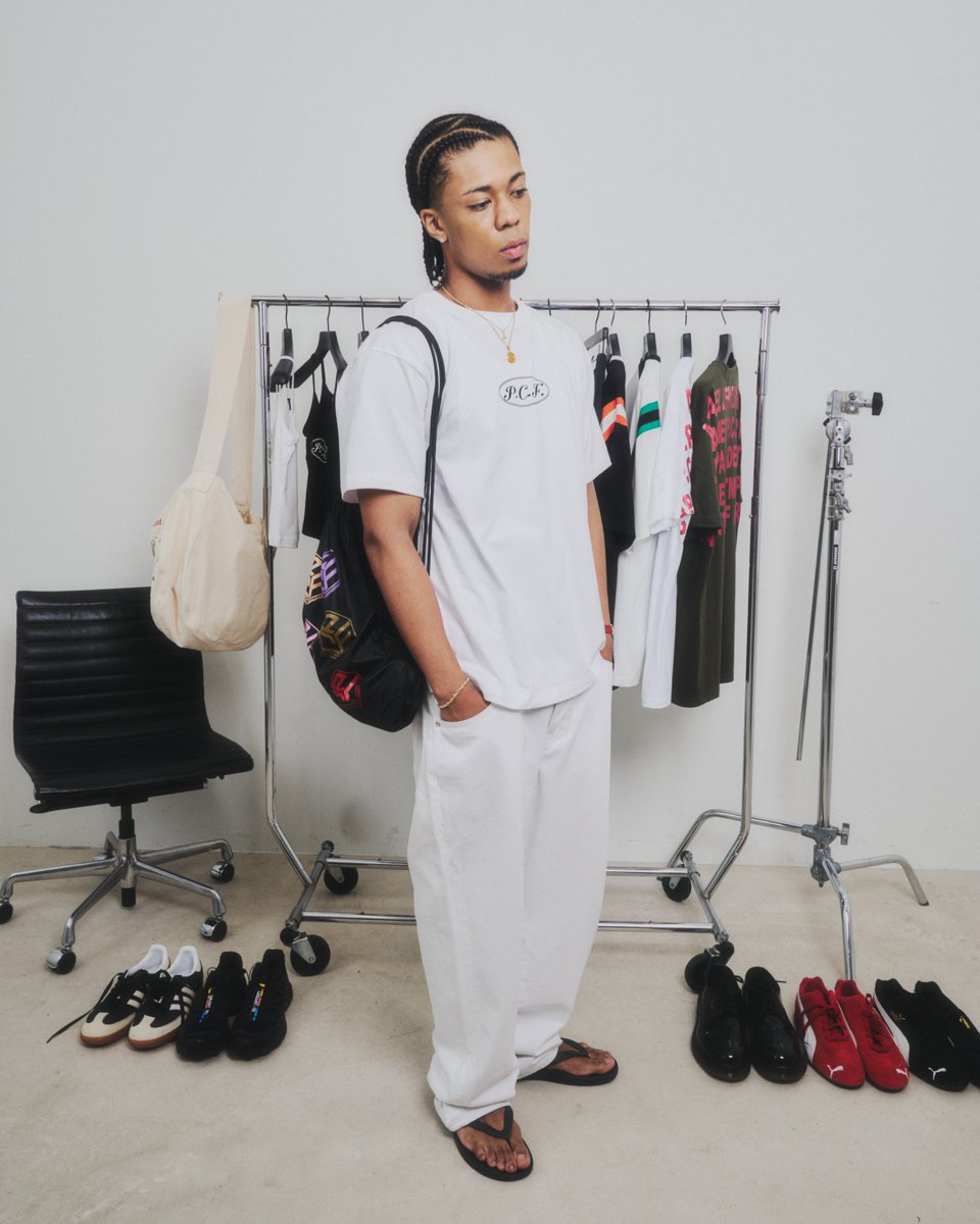 PCF_APPARELDEPT's tweet photo. P.C.F APPAREL DEPARTMENT 2026 SUMMER COLLECTION
2026.8.8(SAT)12:00 ON SALE

at VERTICAL GARAGE / VERTICAL GARAGE ONLINE

@psyfe_official
@psyfe_member
@vertical_garage https://t.co/0CO7rQtrg9
