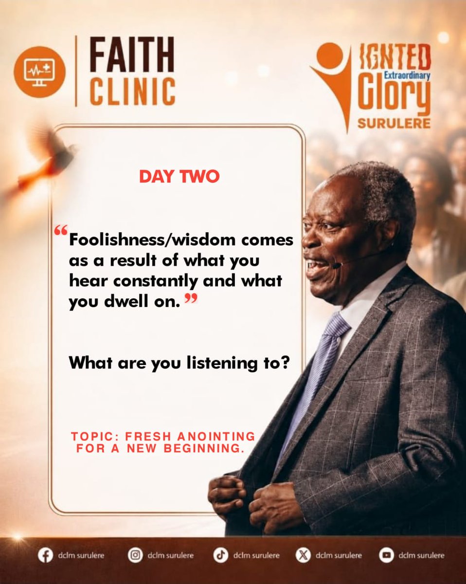 DlbcSurulere's tweet photo. IYSC 2026 DAY 2 FAITH CLINIC
#SuccessCamp2026 #IgnitedForExtraordinaryGlory #YouthRevival #RevivalFire #JesusSaves @dclmhq @TheDLvoice https://t.co/vlm36cNVxH