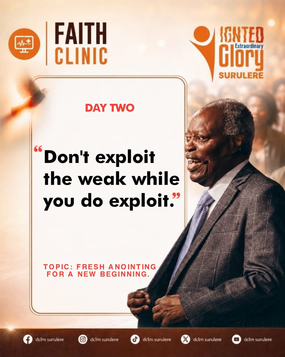 DlbcSurulere's tweet photo. IYSC 2026 DAY 2 FAITH CLINIC
#SuccessCamp2026 #IgnitedForExtraordinaryGlory #YouthRevival #RevivalFire #JesusSaves @dclmhq @TheDLvoice https://t.co/vlm36cNVxH