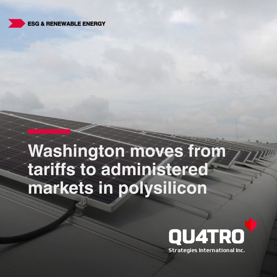 QuatroInc's tweet photo. Tariffs raise the cost of imports. A price floor does something more fundamental: it declares a price below which a market is not permitted to clear…

https://t.co/O6EHWSeTqV

#US #tariffs #China #solarenergy #polysilicon #semiconductors #tradewar https://t.co/KqAOS4Ycor