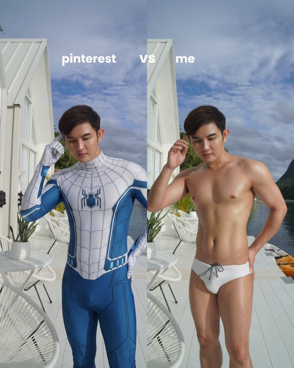prapunphop's tweet photo. ผมใส่ชุดไหนไปหาเธอได้บ้าง #spider #outdor https://t.co/VcKGGK14Xh