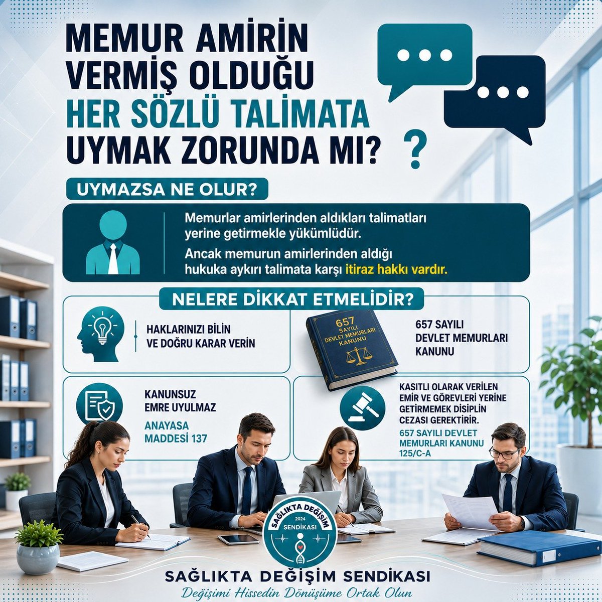 sagliktadegisim's tweet photo. Sağlıkta Değişim Sendikası bilgilendiriyor. https://t.co/YUK8FQ05SG