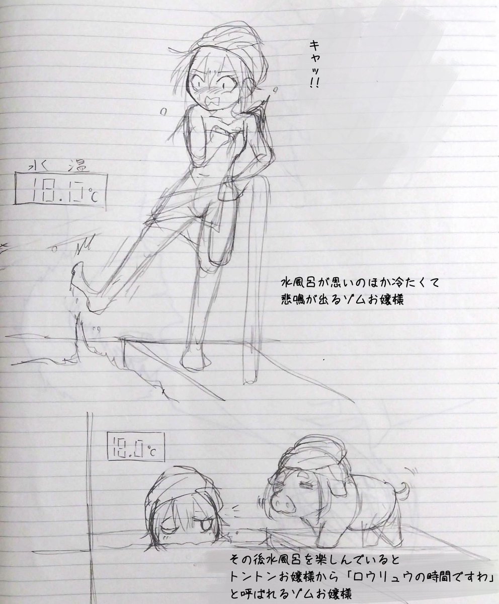 sub_natunod's tweet photo. サウナとお嬢様 https://t.co/gzteOetU82