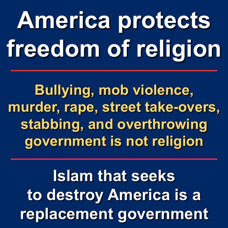 DavidHuffmanGen's tweet photo. @AmyMek Deport all Muslims from American soil starting with the ones that hold public office. Islam is an evil and vile ideology not a religion! https://t.co/pc4orekHRj