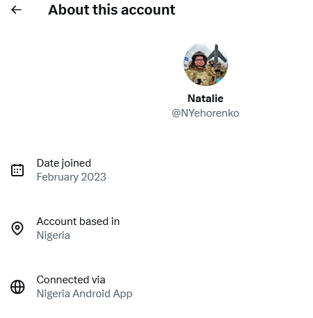 CoolEvvie's tweet photo. A few more scammers posing as "Ukrainian soldiers" to RMB.
#Fellas, you know what to do!

https://t.co/WLp7KH3puT (Nigeria)
https://t.co/ijDSyjCfZH (Nigeria)
https://t.co/A0L1RE8Xtr (Africa)
https://t.co/qd7iwN4C0U (Nigeria) https://t.co/qWASuGEkC1
