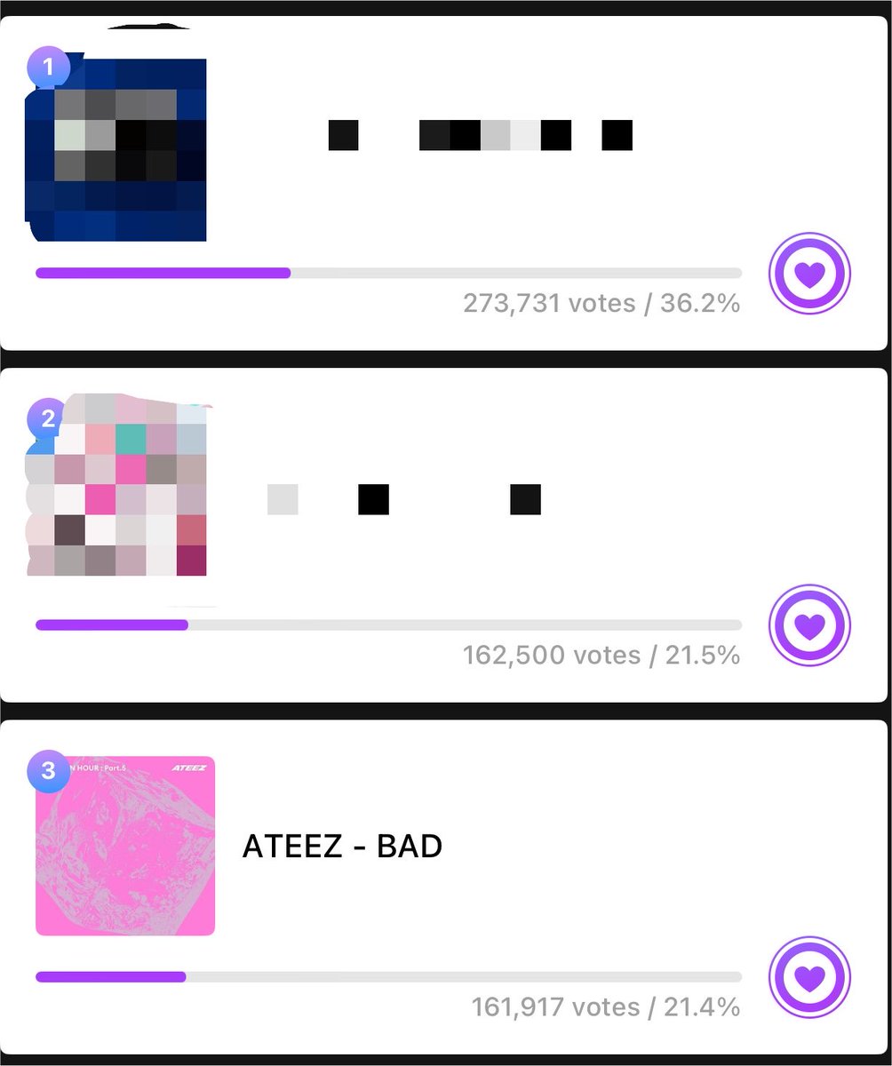 2SEOKHOES's tweet photo. ATINYS‼️

we dropped to 3rd place. we have a chance to get ateez a win on Music Core. We need to get max pre-voting votes to have a better chance. Please get on mubeat and close the gap! 10 HOURS LEFT UNTIL VOTING CLOSES!! 

🗳️: https://t.co/p2xpRODWJj https://t.co/6f2S9dqCyC