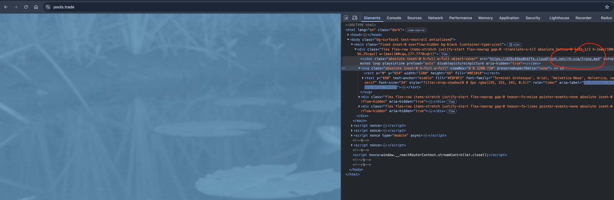 CryptoOverAI's tweet photo. Official https://t.co/IlVNG6vVy8 video if you inspect it says frong.mp4 you can check for yourself

https://t.co/o4u60AQFCQ https://t.co/oc5LotQeks