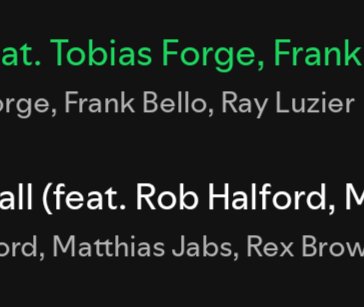 ThePrimeM0ver's tweet photo. Seeing these two names on the same album means a lot to me 🤘😭🤘 (Halford &amp; Forge) https://t.co/5xlnrkhY78