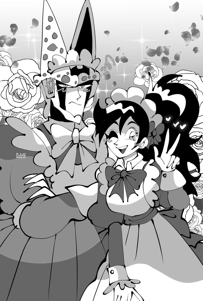 The perfect maid time 💚💖💜✨ #dbzoc #selfinsertxcanon #yumeship