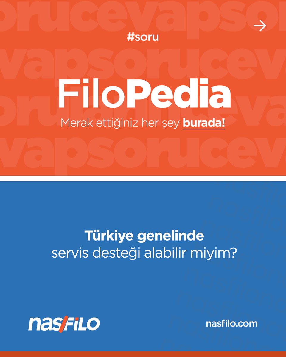 NasFilo's tweet photo. Türkiye’nin neresinde olursanız olun, filonuz yolda kalmasın. Nas Filo; bakım, hasar ve lastik süreçlerinde yaygın anlaşmalı servis ağı ve uzman ekibiyle hızlı, güvenli destek sunar.
🌐 https://t.co/WbrkjfGxza
#NasFilo #FiloKiralama #Prestij #İşDünyası #AraçKiralama https://t.co/1cplJB3Mys